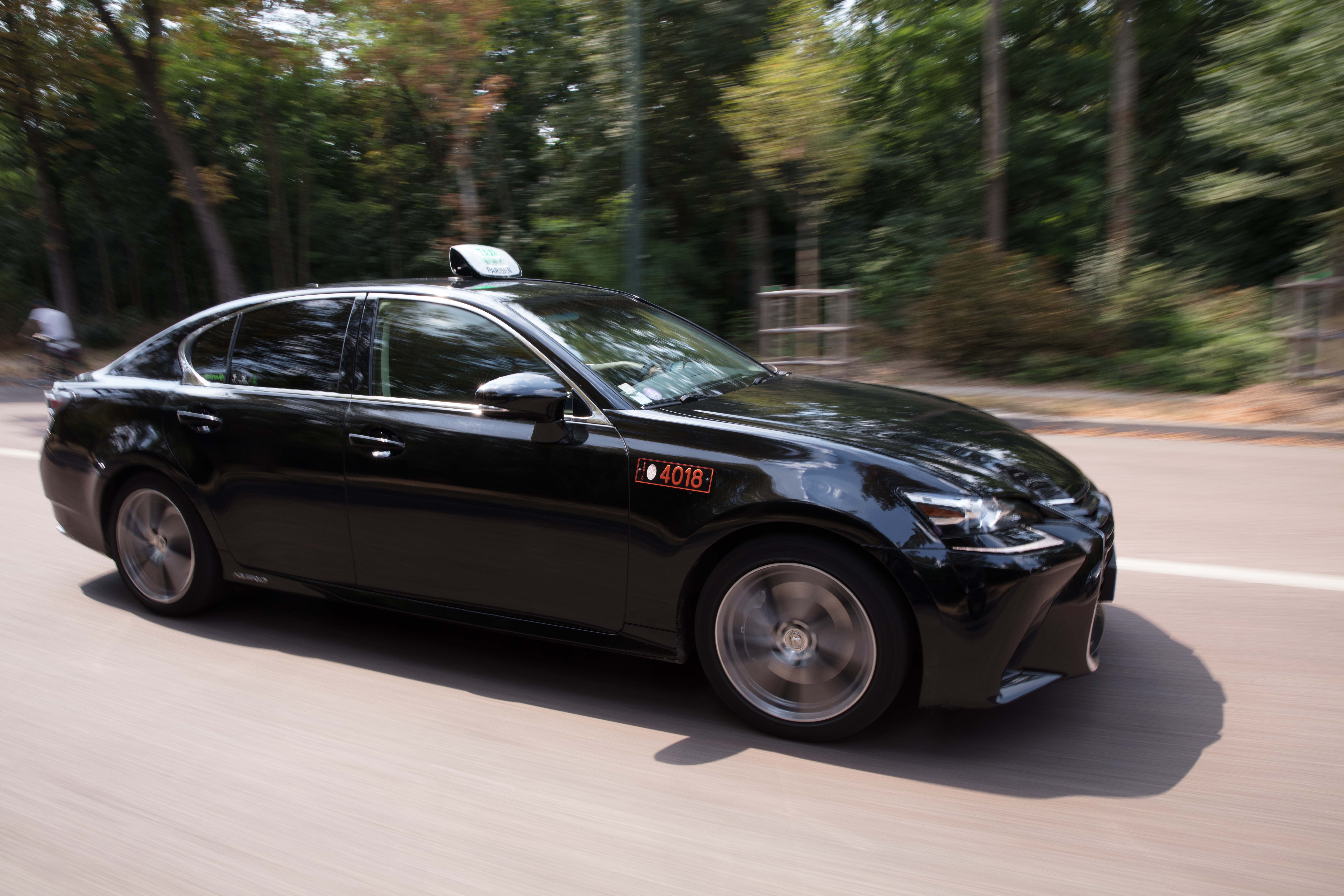 Professional taxi vehicle